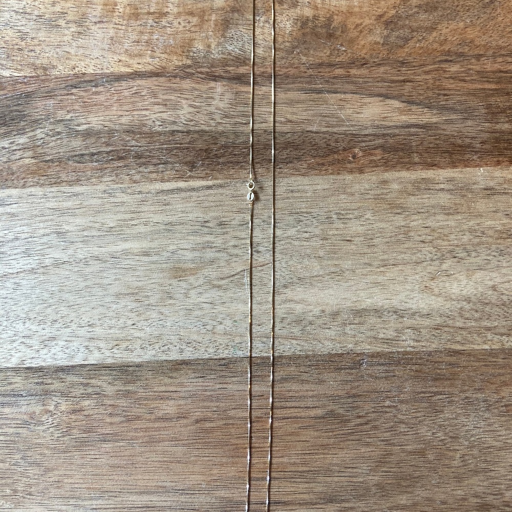 Dainty 10kt Gold Chain - 23"
